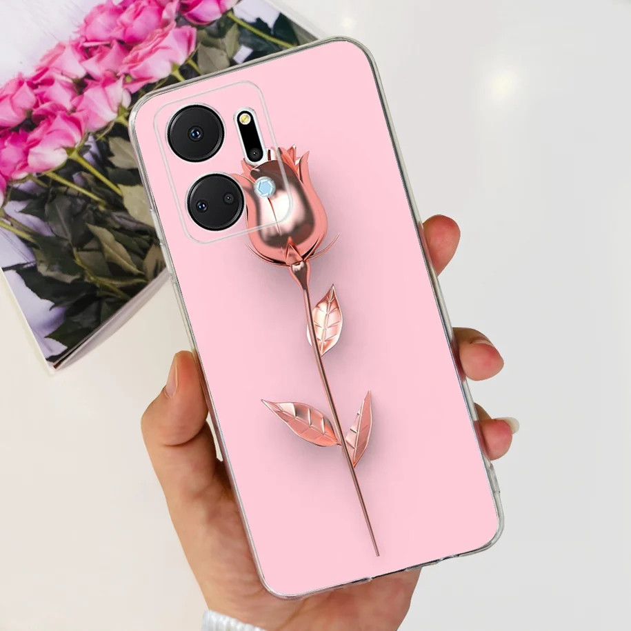 Elegant Silicone Soft TPU Phone Case - Flexible Protective Cover for 6.75-Inch Smartphones