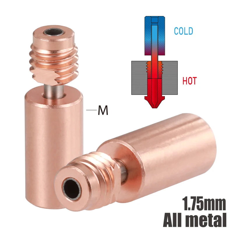 Mellow-extrusora Dupla para Impressora 3d Bico em para Quebra de Calor Ciclope e Quimera Hotend - Imagem 3