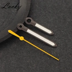 High Quality Silver & Gold Luminous Watch Hands with Green Glow (Top 20.Black Yellow)