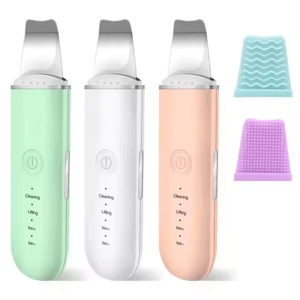 Ultrasonic blackhead remover Machine Beauty Pore Face Cleanser to Remove Instrument Shovel skin care limpiador facial