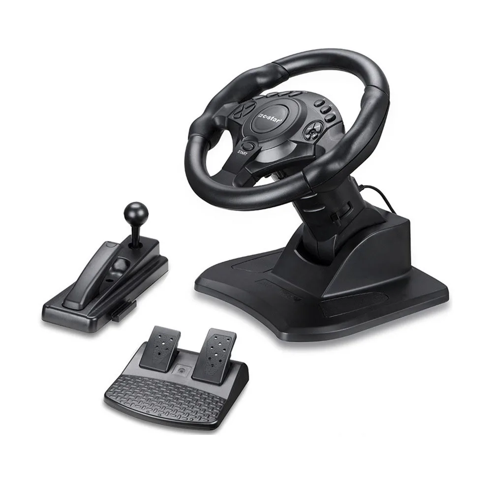 Racing Steering Wheel with Sensitive Pedals with Vibration for ONE for
