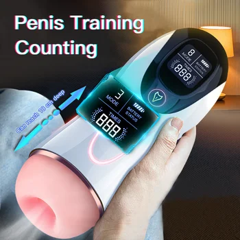 Sex Toy For Men Automatic Sucking Vibrator Male Masturbator Cup Real Vaginal Suction Pussy Pocket Blowjob Penis Adults Shop 18+ 2