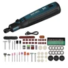Cordless Electric Drill Grinder Dremel Rotary Tool Rechargeable Battery Woodworking Engraving 3 Speed Mini Engraver Pen 1