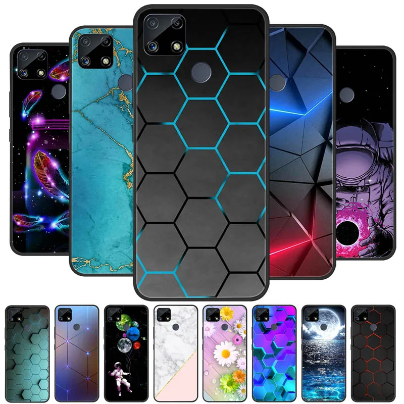 Premium Silicone Back Cover – Artistic Design for Enhanced Grip and Protection