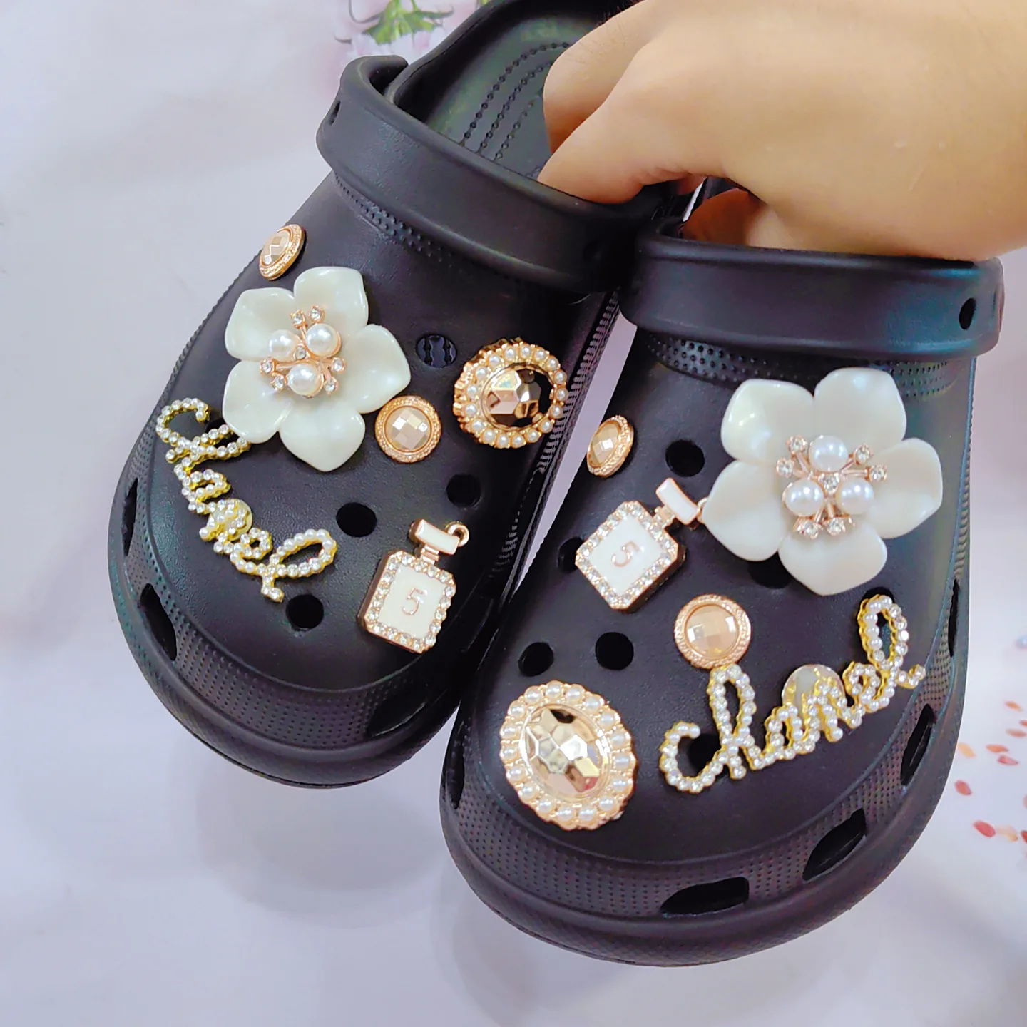 Mew Classical Style Croc Charms Fit Jibbitz Shoes Jewelry Croc Accessories  Set for Women Pack Dream Decoration for Girls