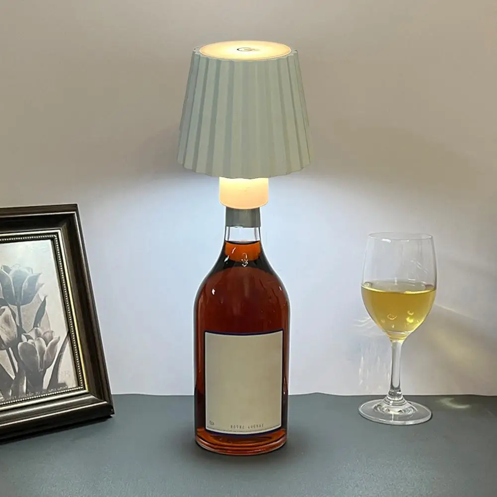 

Led Wine Bottle Light Rechargeable Led Wine Bottle Lamp with Adjustable Brightness for Home Office Cafe Decoration Wine Bottle