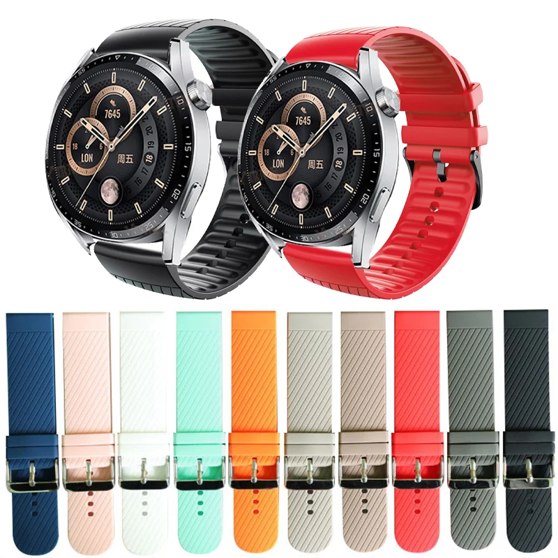 Per Honor Watch Gs Pro / Gs 3/ Magic Watch 2 Cinturino 46Mm Cinturino In Silicone 22Mm Cinturino Cinturino Cinturini Honor Magic Wristband