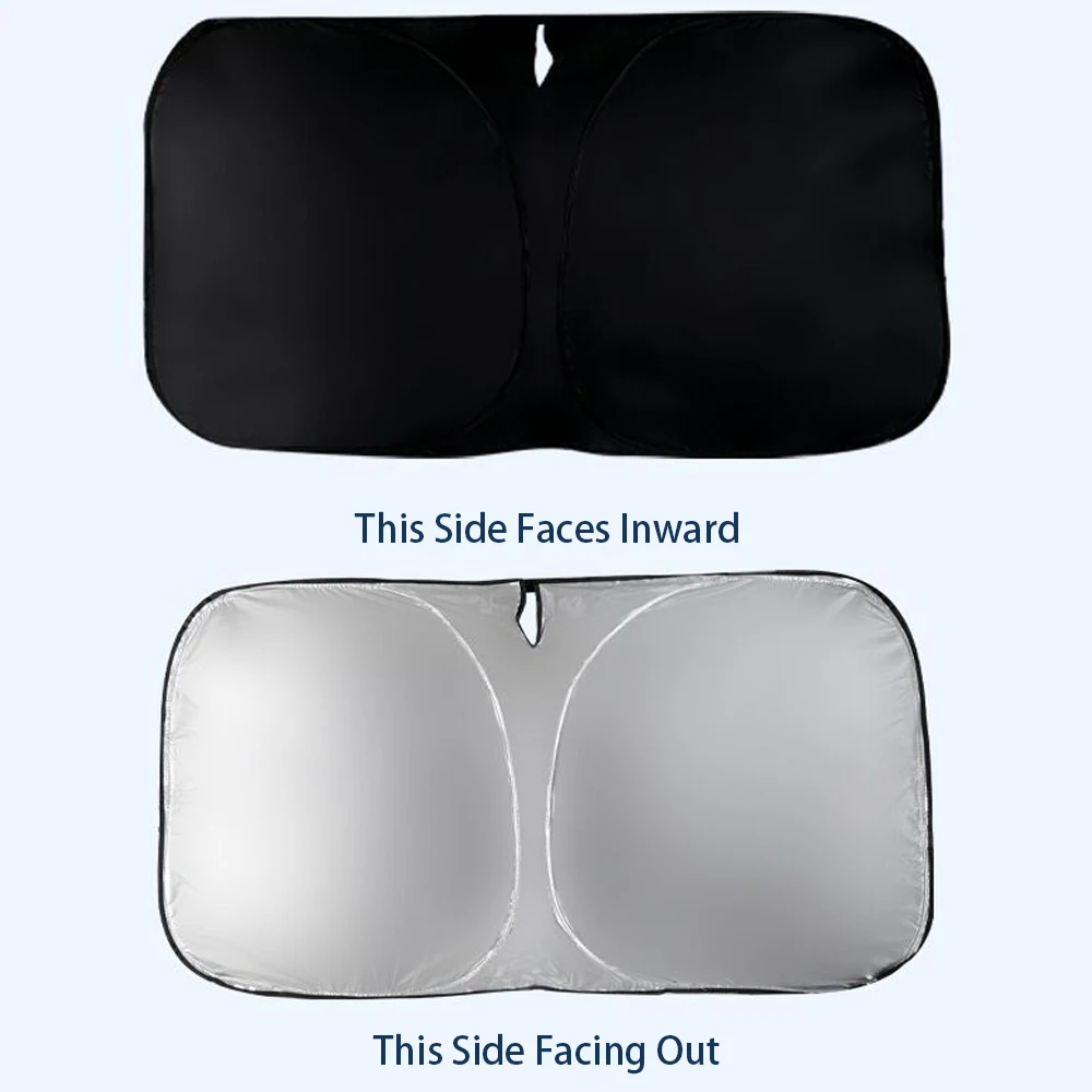 Car Windshield SunShade For Ford Kuga Mk3 Mk4 Mondeo Fiesta Titanium Ecosport Transit MK8 Sun Visor UV Protection Auto Parts