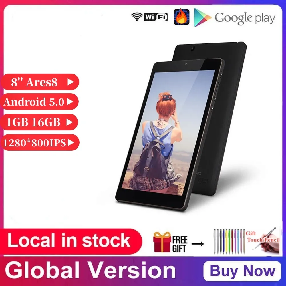 Google Player 8 ''Android 5.0 Nextbook Quad Core Ddr3L 1Gb Ram 16Gb Rom Netbook Intel Atom Cpu Z3735G 1280 * 800Ips Tablet Pc