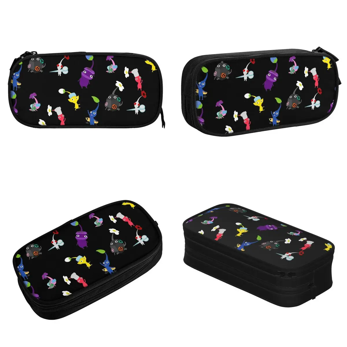 Pikmin Pencil Case - Large Stationery Storage Bag