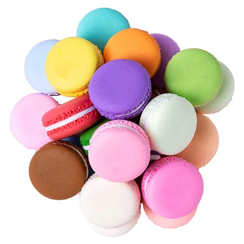 Simulation Macaron Cake Dessert Model Wedding Dessert Table Decoration Macaron Model Fake Food Wedding Photo Props Favor images - 6