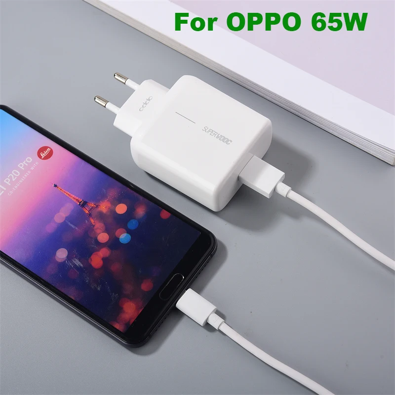 Oppo 125w Flash Charge 50w Mini Supervooc Charger Flash Charge