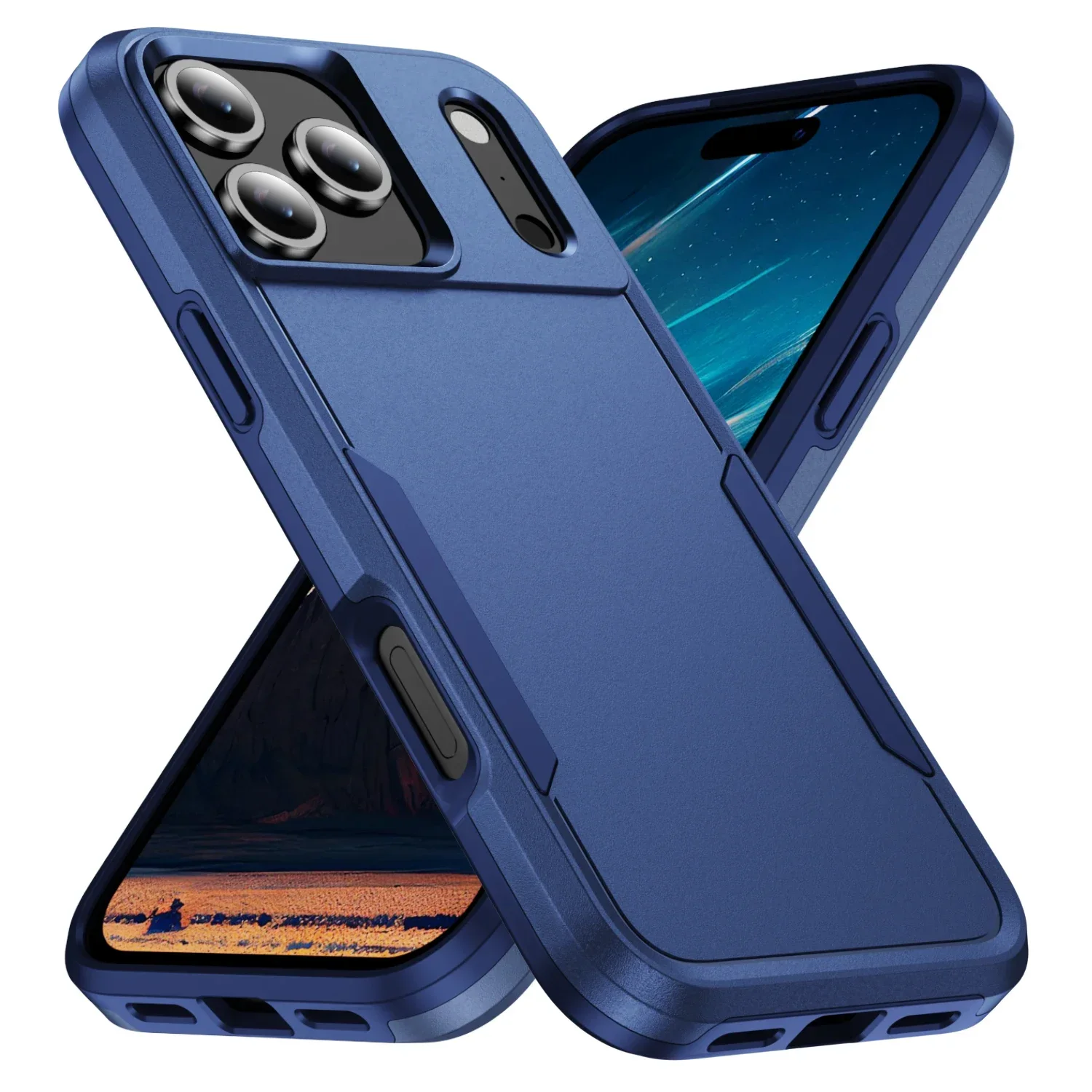 Ultimate Protective Armor Case - Military Grade Durability and Full Coverage