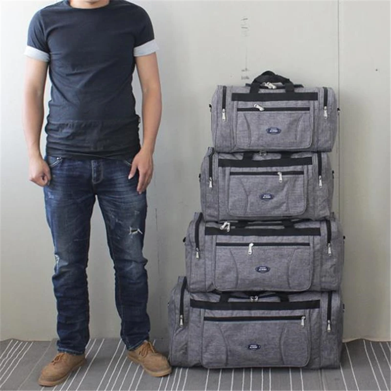 MROYALE™ Men's Oxford Luxury Duffle Weekend Travel Bag