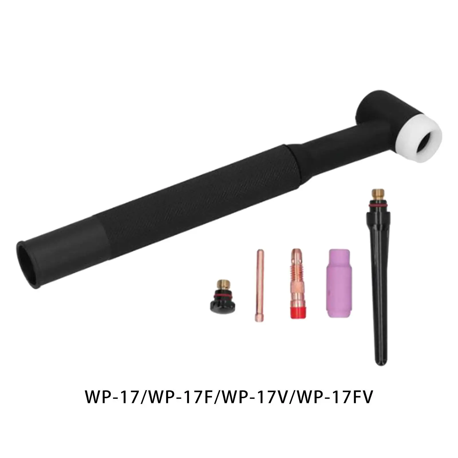 TIG Welding Torch Tungsten with Power Cable Hose Gas Valve Control and Adapter Accessory 3