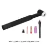 TIG Welding Torch Tungsten with Power Cable Hose Gas Valve Control and Adapter Accessory 3