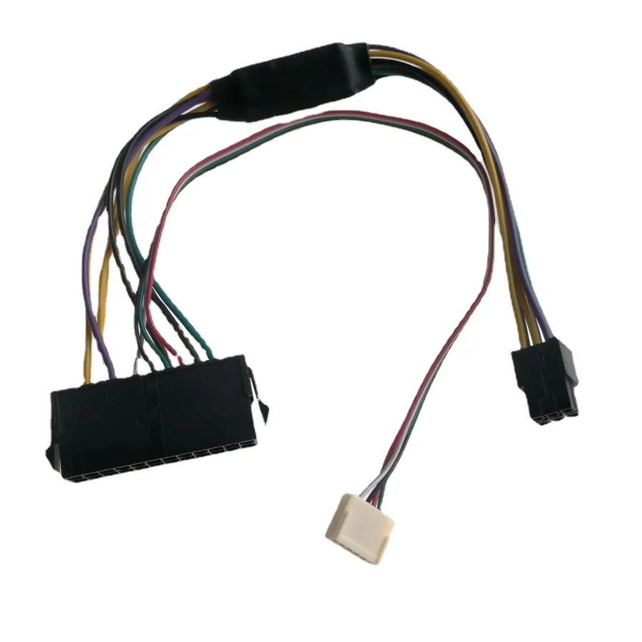 Adattatore Di Alimentazione Psu Pci-E Da 24 Pin A 6 Pin Atx Per Scheda Madre Hp Elite 8100 8200 8300 800G1