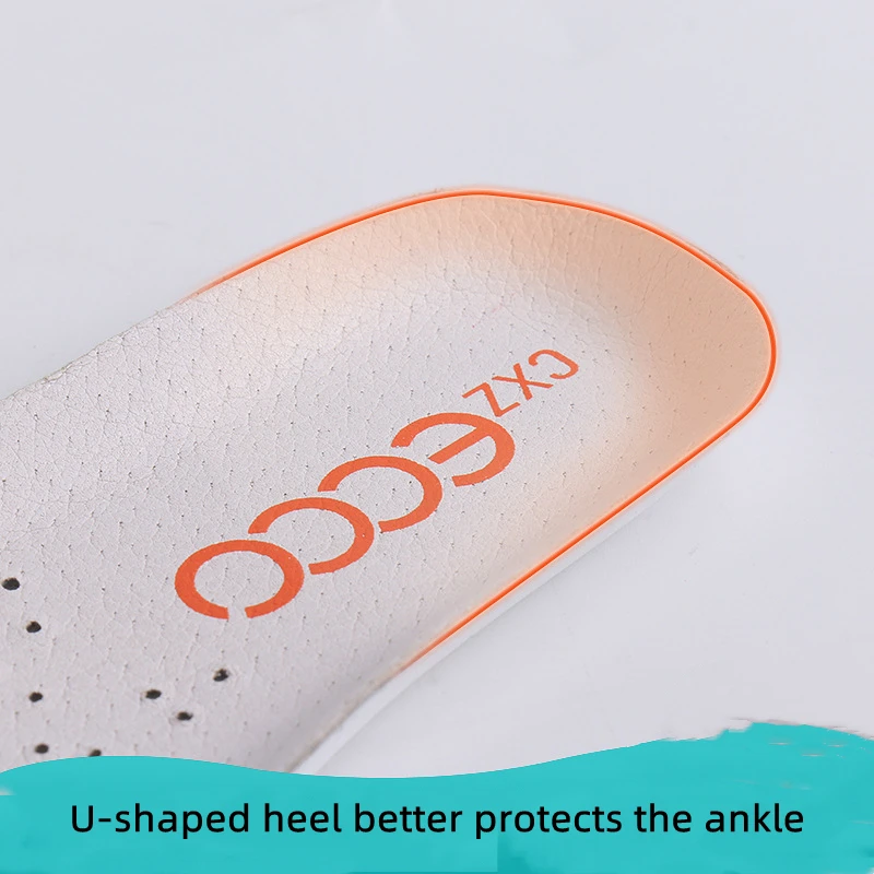 Kids Orthopedic Leather Insole Insoles For Shoe Children Flat Foot Arch Support Orthotic Pads Sponge Breathable Health Feet Care