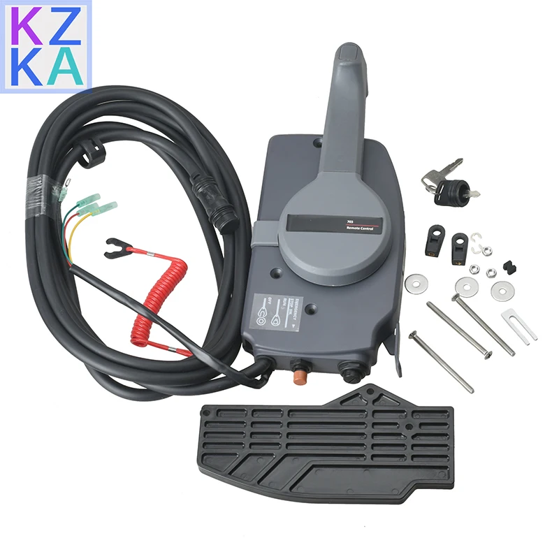 Muslimex 703-48205 Scatola Di Controllo Remoto Assy Per Motore Fuoribordo Yamaha 10 Pin Push To Open Muslimate Boat Engine