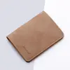 محفظة جلدية صغيرة رقيقة بو للرجال ، حامل بطاقة ، محفظة عملة الحقيبة ، حامل بطاقة ، قصيرة ، عمودي ، تغيير المال ، نمط جديد