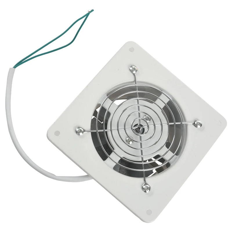 2X4 Inch 20W 220V Hoge Snelheid Uitlaat Ventilator Toilet Keuken Badkamer Hangende Muur Raam Glas Kleine Ventilator Extractor