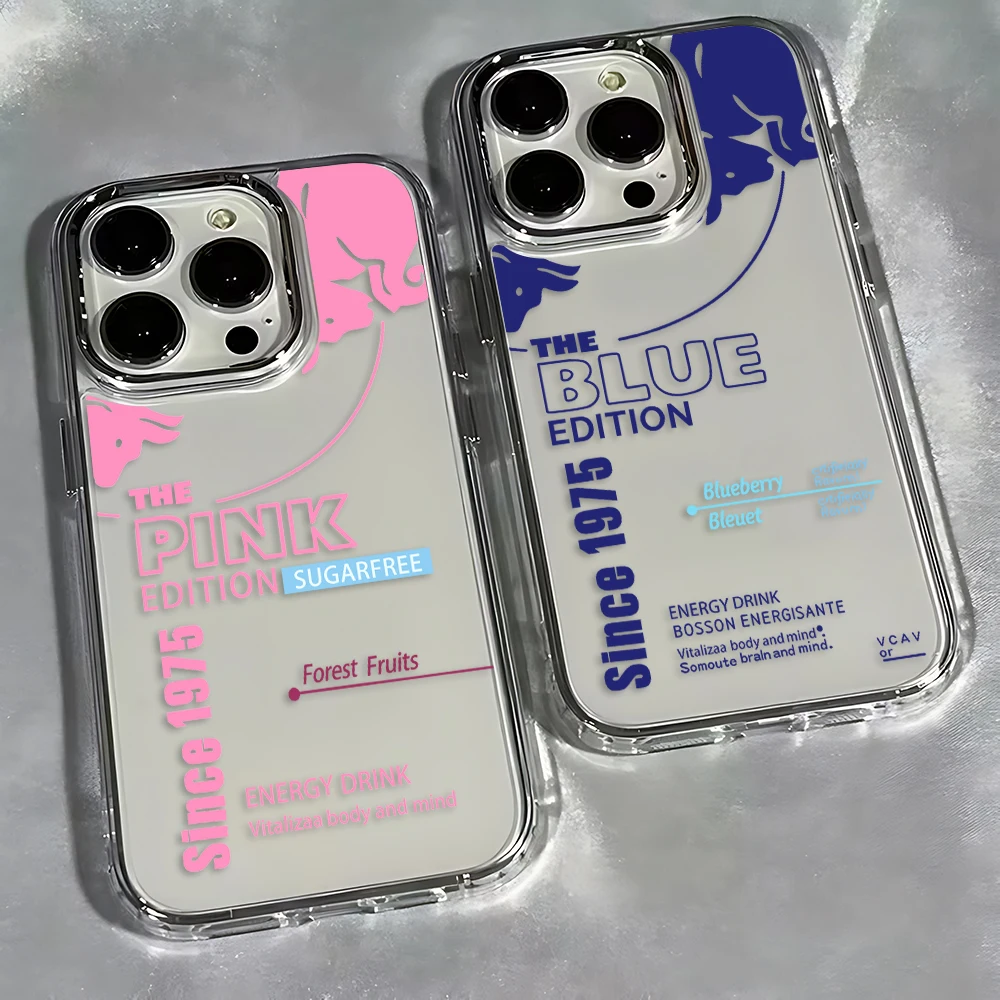 Fashion B-bulles Phone Case For iPhone 17 16e 16 15 14 13 12 11 mini Pro Max X XR XSMAX 8 7 Air Plus Transparent Soft Cover 1