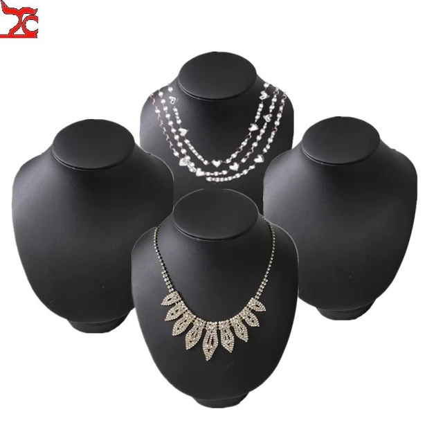 New 11 Pearl Necklace Chain Jewelry Display Stand Bust Decor Figure  Mannequin Model Earrings Holder Organizer Rack Sturdy Store - Jewelry  Packaging & Display - AliExpress