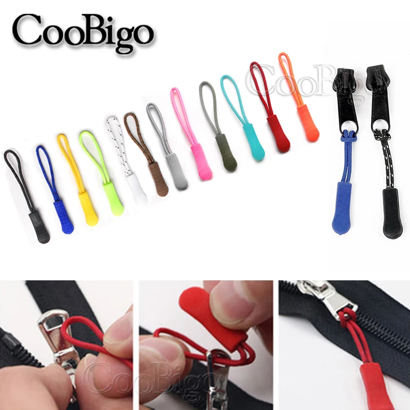 Double Pullers Zipper Cloth Zipper Pulls Zipper Accessories