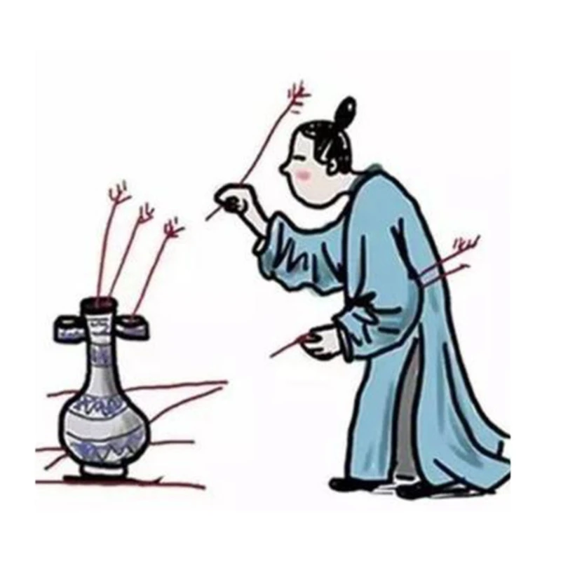 Chinese Game Throwing Pot Game Props Antique Celebration Props Throwing Pot Arrows For Multiple Occasions 4