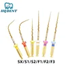 Glin Dental Endodontic Gold Flexible Rotary Files Nickel Titainium Golden Engine Use Files 31mm SX-F3 Dentistry Tools 1