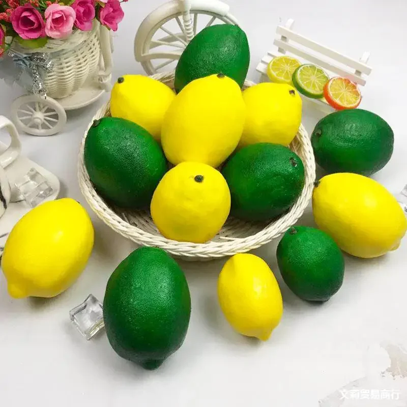 FRUIT LIFE SAUCER DECOR.11.2 YELLOW/LEMON GREEN- 5921865