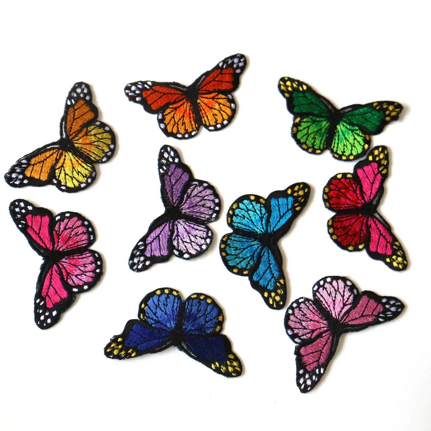 9pcs Diy Fashion Butterfly Patches For Clothing Embroidery Sequins Animal  Patches For Bags Decorative Parches Applique - Patches - AliExpress