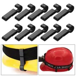 Quality Plastic Accessories Easy To Install Safety Helmet Headlight Headlight Fixing Helmet Mount Hooks Helmet Clip