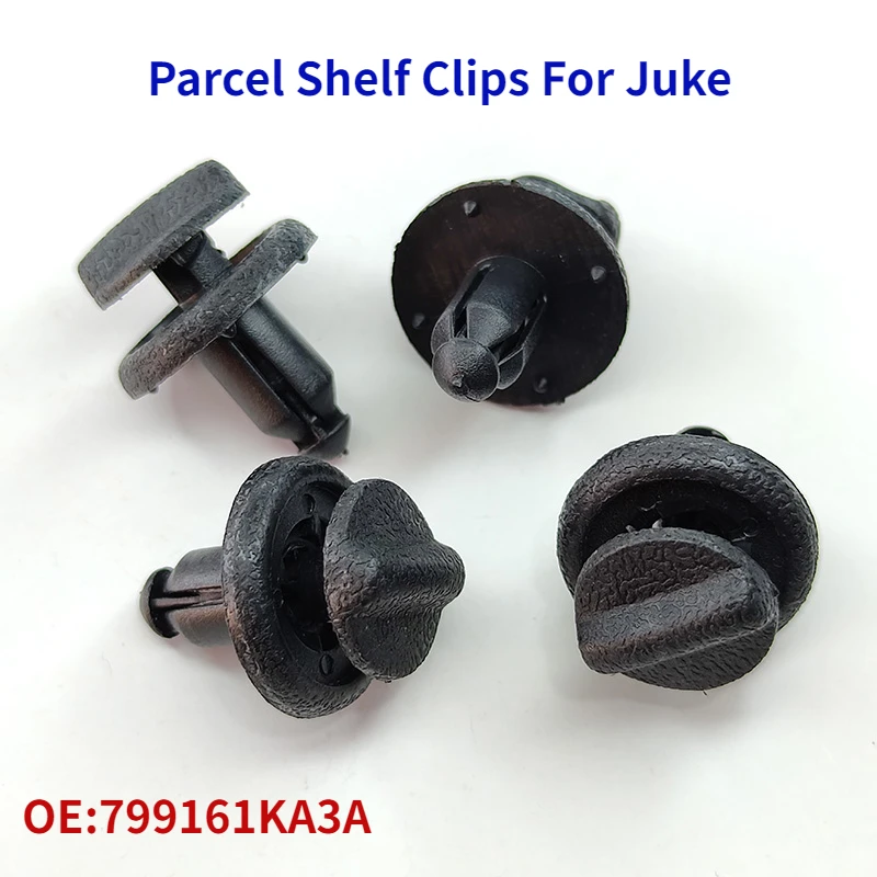 2X for Nissan Juke F15 Parcel Shelf Clips Rear Plastic Button