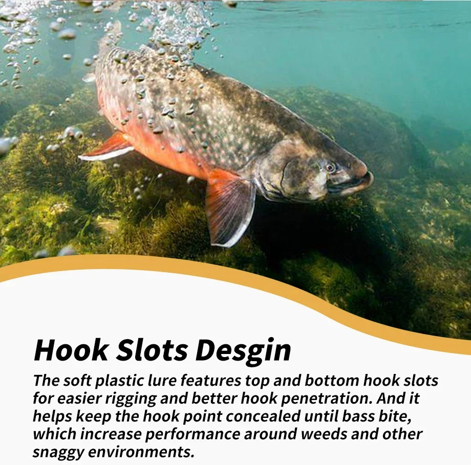 6 teile/los Weiche Swimbait 8 cm 5,1g Schwimmende T-Schwanz Angeln Locken TPR Paddel Schwanz Weicher Köder material Angeln Köder – Detail 5