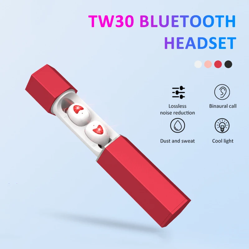 

Headset Touch Control Long Standby Wireless Power Display Active Noise Reduction Wireless Charging Box Earbuds Stereo