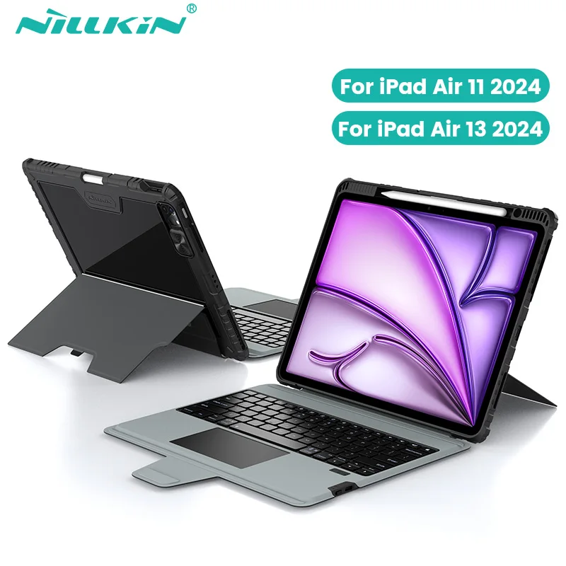 Nillkin Bluetooth Keyboard Case for iPad Air 13 11 M2 2024