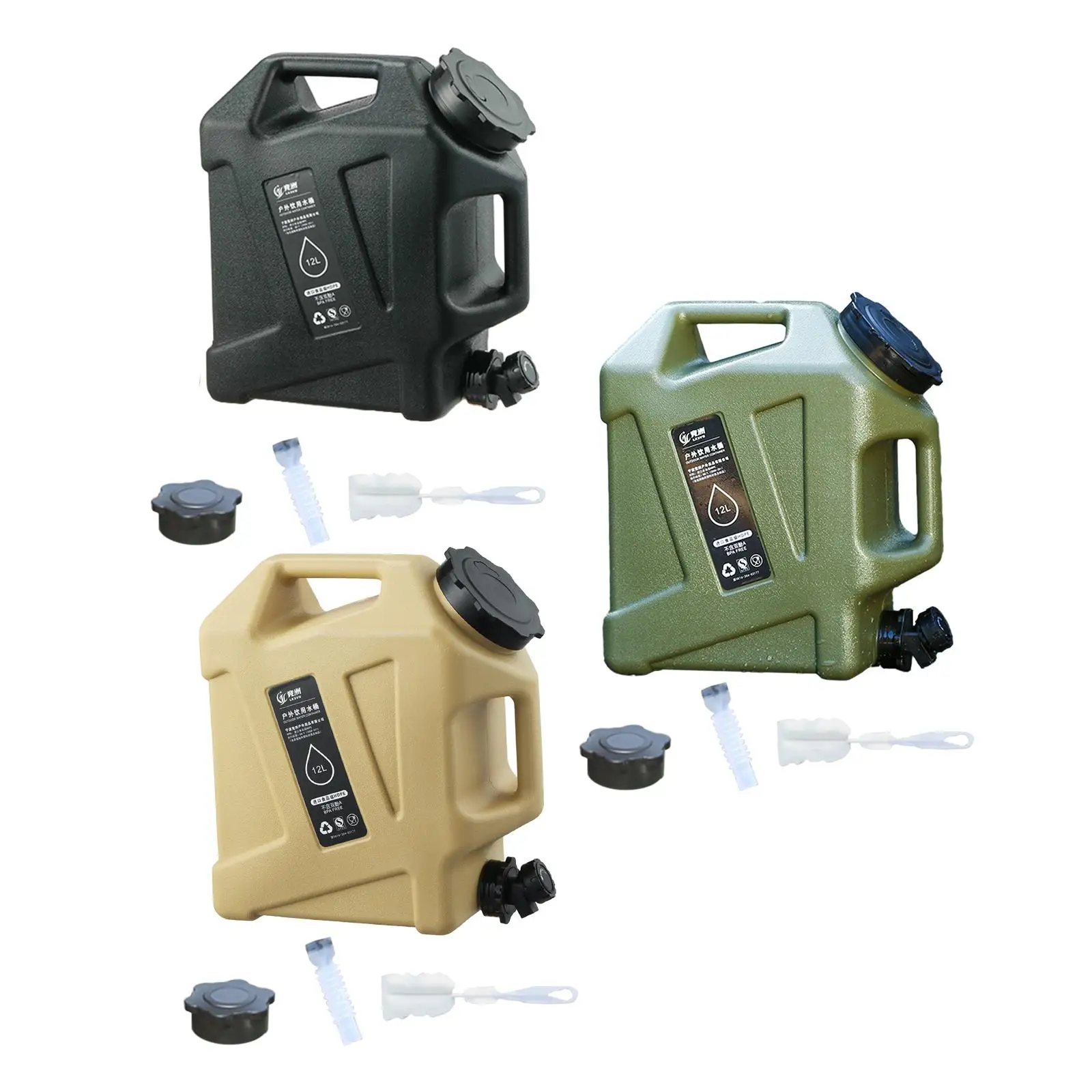 

Water Container with Spigot Large Water Carrier for BBQ Survival Handwashing