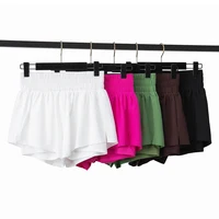 Women Outdoor Running Suit Summer Breathable Quick Dry Short Sportswear Two Pieces Fitness Yoga Set Female Workout Clothes - Image 3