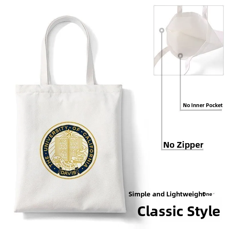 University of california bandeigo_double-sided printing + zipper + inner pocket