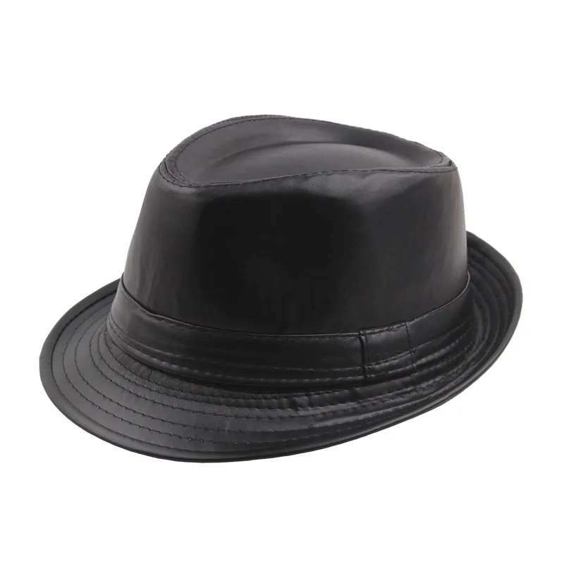2019 Fashion Fedora Jazz Hat Men Vintage Spring Summer Hat Panama Cap Bowler Hats Cap Outdoor Sun hat gorro black fedora Fedoras