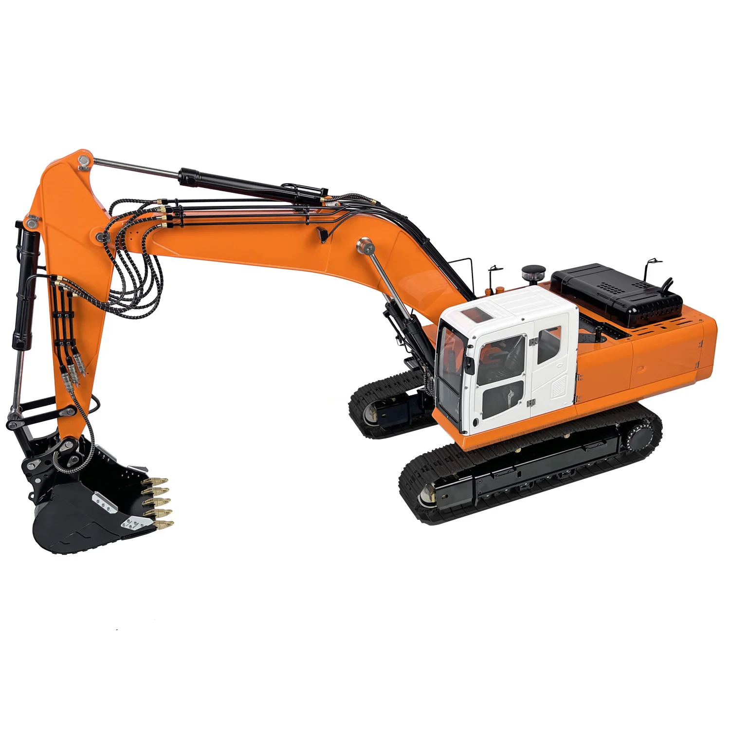 LESU 1/14 RC Hydraulic Excavator PC360 Radio Control Digger RTR Metal PL18 Remote Control Heavy Machinery RC Heavy Machine Toys 5