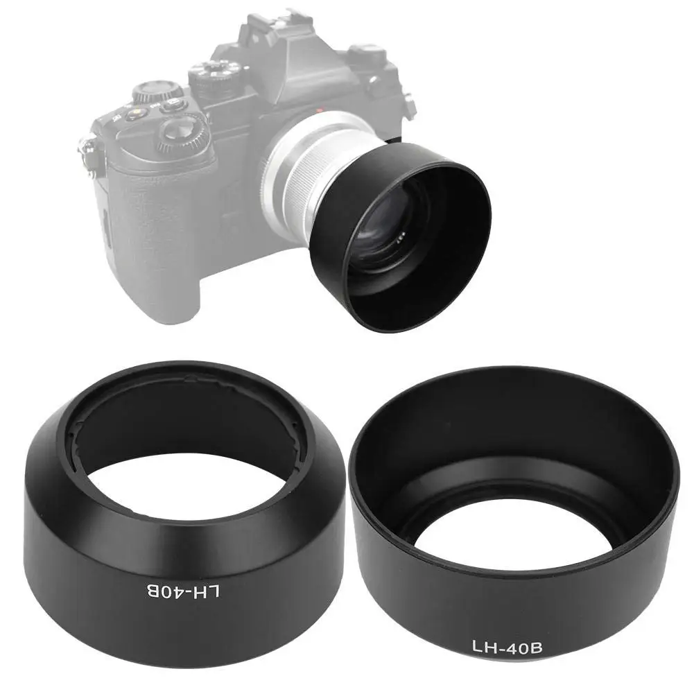 

Lens Hood LH-40B for Olympus M. Zuiko Digital 45mm F1.8 1:1.8 Lens