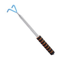 Disc Golf Retriever Disc Golf Grabber 10 Feet Portable Telescoping Pole With Durable Hook For Outdoor Flying Disc 1