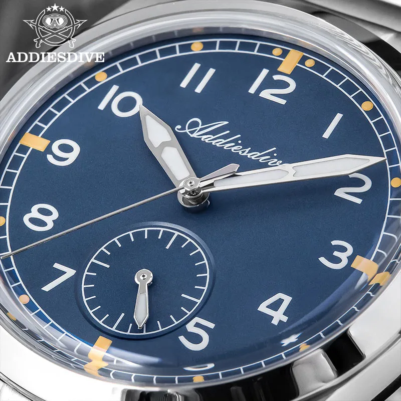 ADDIESDIVE 2025 nieuw herenhorloge van titaniumlegering Japans VH31