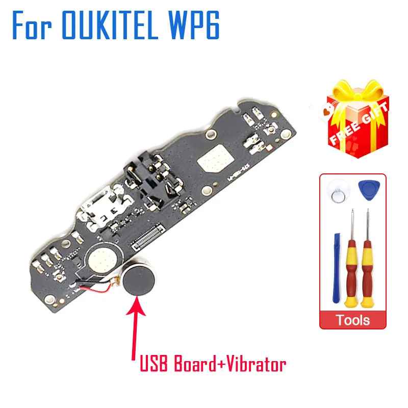 

Новинка, оригинальная USB-плата Oukitel WP6, зарядная док-станция с разъемом для зарядки с микрофоном и Мотором для телефона OUKITEL WP6