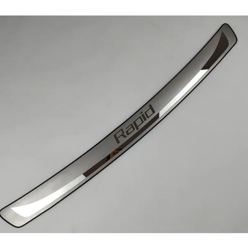 

1 шт., Накладка на порог для SKODA Rapid sedan 2012-2015