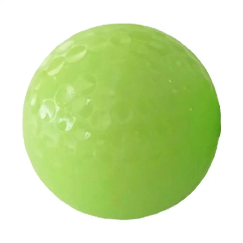 

Golf Practice Balls Brighter Luminous Fluorescent Glowing Dark Golf Balls Night Light-up Glowing Balls Brighter
