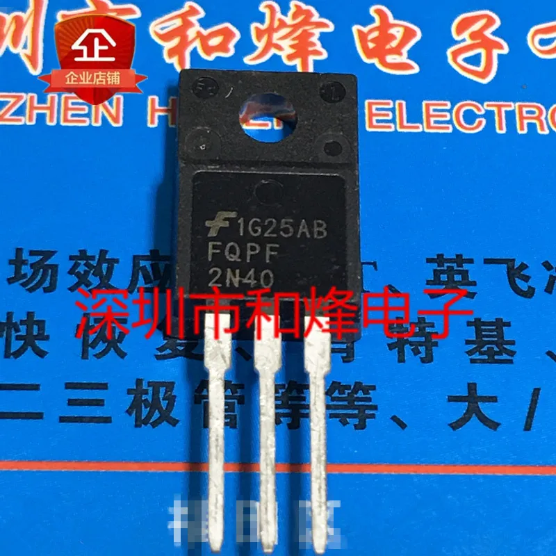 

5PCS-10PCS FQPF2N40 TO-220F 1.1A 400V New And Original On Stock