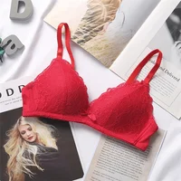 Soutien-gorge pour femmes, couverture lisse 3/4, grande Lingerie sans couture, sans fil, soutien-gorge Push Up, bonnet ABC, taille 70-90, hauts noirs et blancs 6